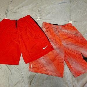 2 pair Mens Nike size Small shorts